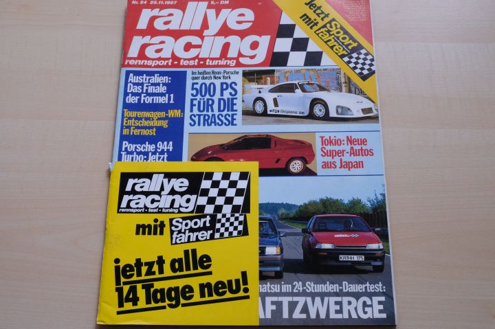 Deckblatt Rallye Racing (24/1987)
